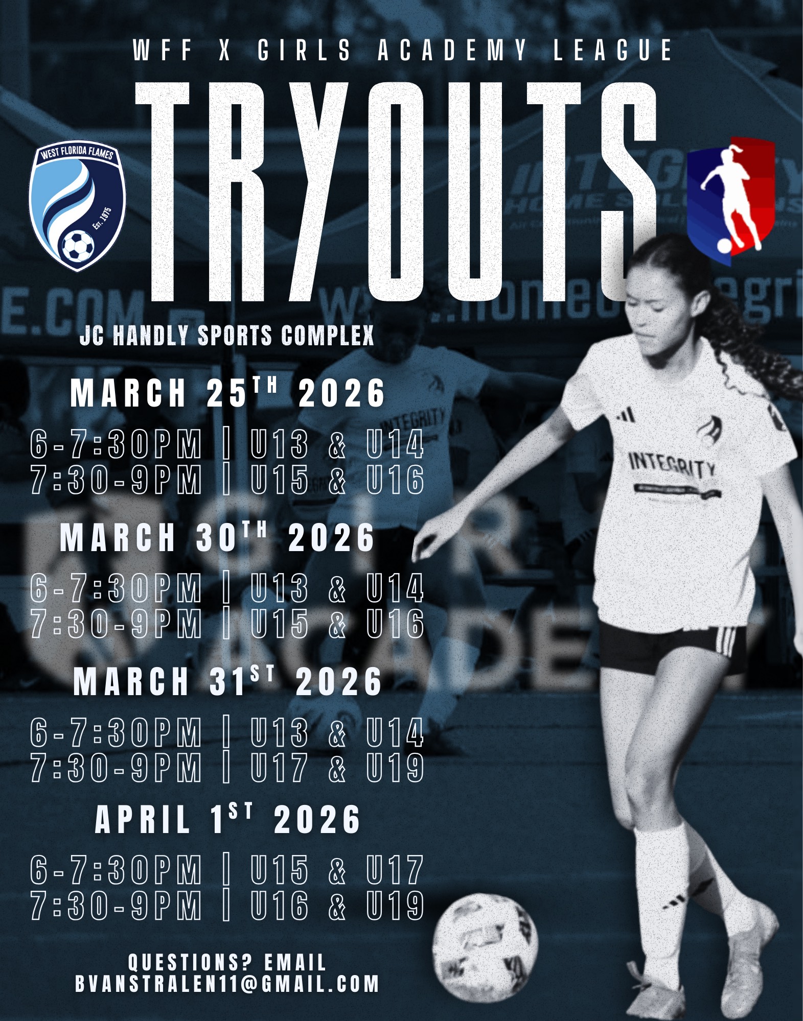 GIRLS ACADEMY TRYOUTS 26/27